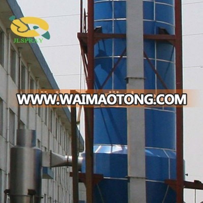 Spray cooler granulating machine